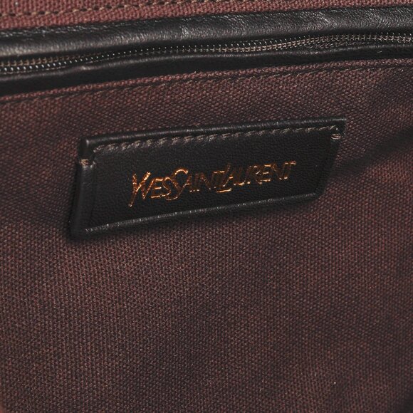 Yves Saint Laurent Easy Tan-Pebbled-Leather Handbag - Picture 13 of 14